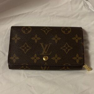 Louis Vuitton Dark Brown Monogram Wallet